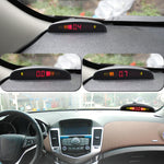 PZ-300-8 Sistema di assistenza per allarme di parcheggio per monitor LED con cicalino di retromarcia per parcheggio con sensori anteriori 4 * 7 m e sensori posteriori 4 * 2,5 m, with 4 Front Sensors and 4 Rear Sensors