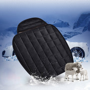 3 pezzi / set caldo coprisedile per auto cuscino cinque posti universale due coprisedili della fila anteriore e un coprisedile della fila posteriore cuscino per sedia antiscivolo tappetini per auto caldi senza cuscino in peluche posteriore