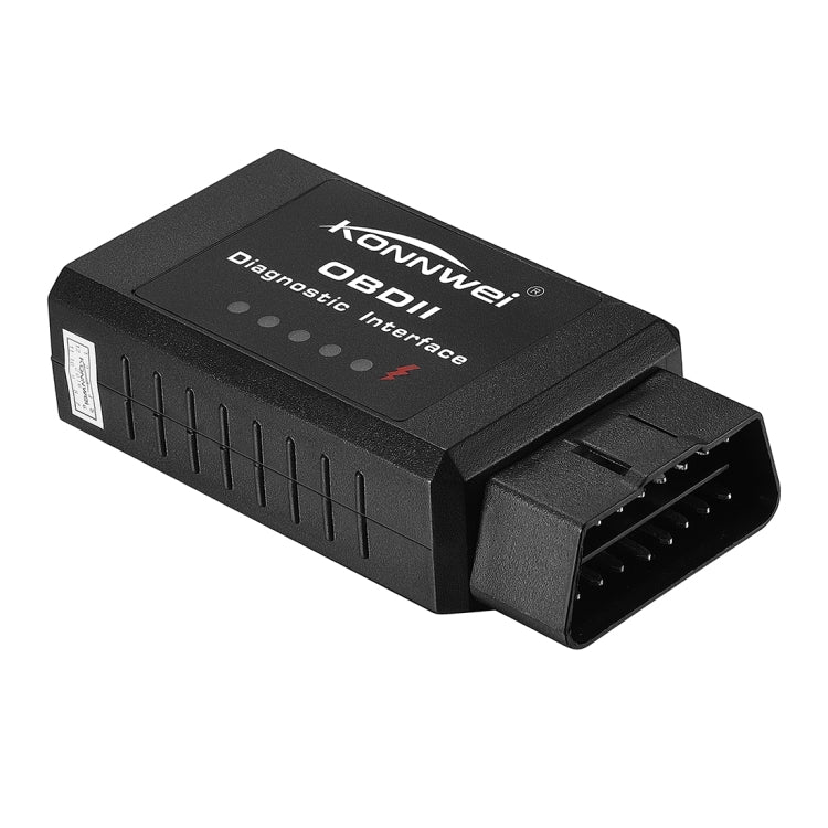 KONNWEI KW910 Telefono Android Dedicato OBDII Strumenti di scansione diagnostica automatica per auto Adattatore per scansione automatica Strumento di scansione Supporto 6 protocolli (Può rilevare solo auto a benzina 12V), KW910