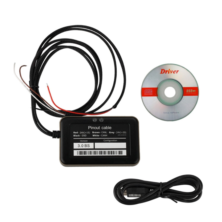 Strumento diagnostico Adblue 8 in 1 Modulo emulatore Emulatore camion Adblue OBD2 per Mercedes-Benz / MAN / Scania / Iveco / DAF / Volvo / Renault / Ford, Diagnostic Tool OBD2 Emulator