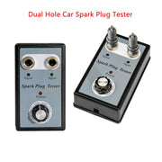 Tester per candele per auto a doppio foro regolabile, rilevatore di candele per veicoli a benzina 12V, strumenti diagnostici per test di candele, US Plug