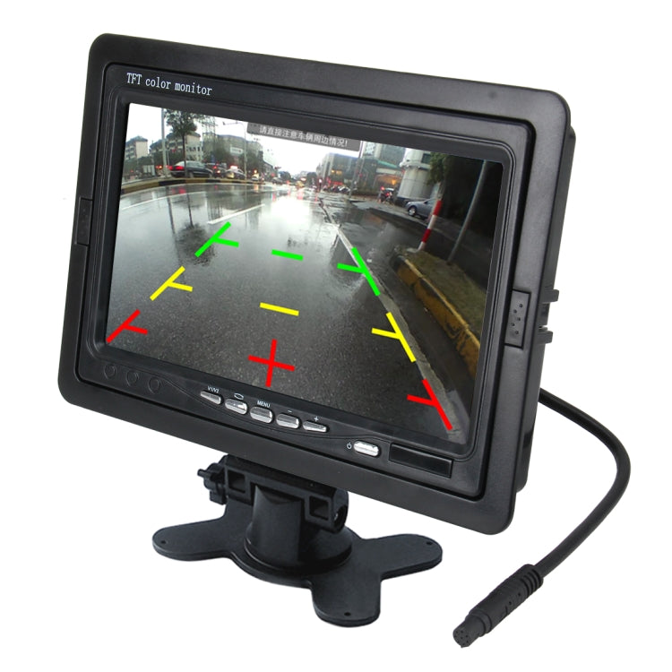 Monitor a colori TFT LCD da 7 pollici Monitor TFT LCD a colori con display a colori con telecomando disponibile per VCD / DVD / GPS / FOTOCAMERA, 7 inch