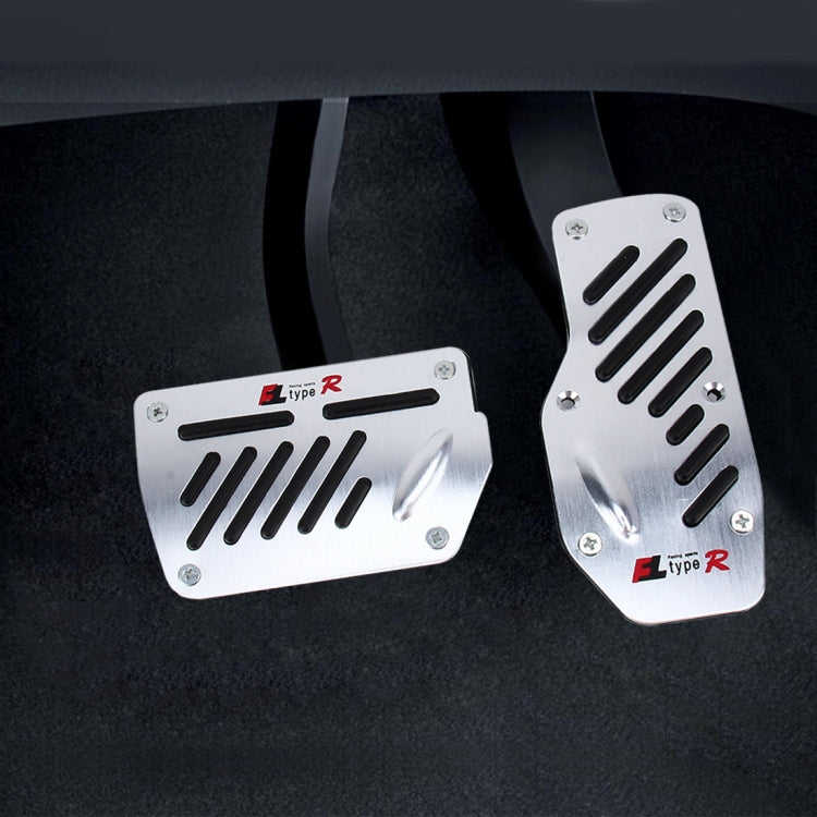 CS-322 Set di coperture per pastiglie freno a pedale per auto manuali antiscivolo 2 in 1, CS-322