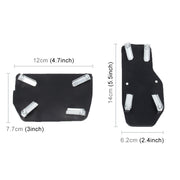 CS-322 Set di coperture per pastiglie freno a pedale per auto manuali antiscivolo 2 in 1, CS-322