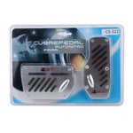 CS-322 Set di coperture per pastiglie freno a pedale per auto manuali antiscivolo 2 in 1, CS-322
