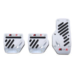 CS-321 Set di coperture per pastiglie freno a pedale per auto manuali antiscivolo 3 in 1