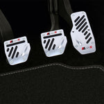 CS-321 Set di coperture per pastiglie freno a pedale per auto manuali antiscivolo 3 in 1