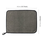 Asciugamano assorbente in microfibra da 40 x 30,5 cm, 40 x30.5cm