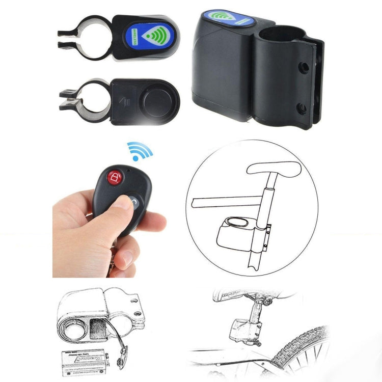 Allarme di sicurezza wireless universale per bicicletta con telecomando