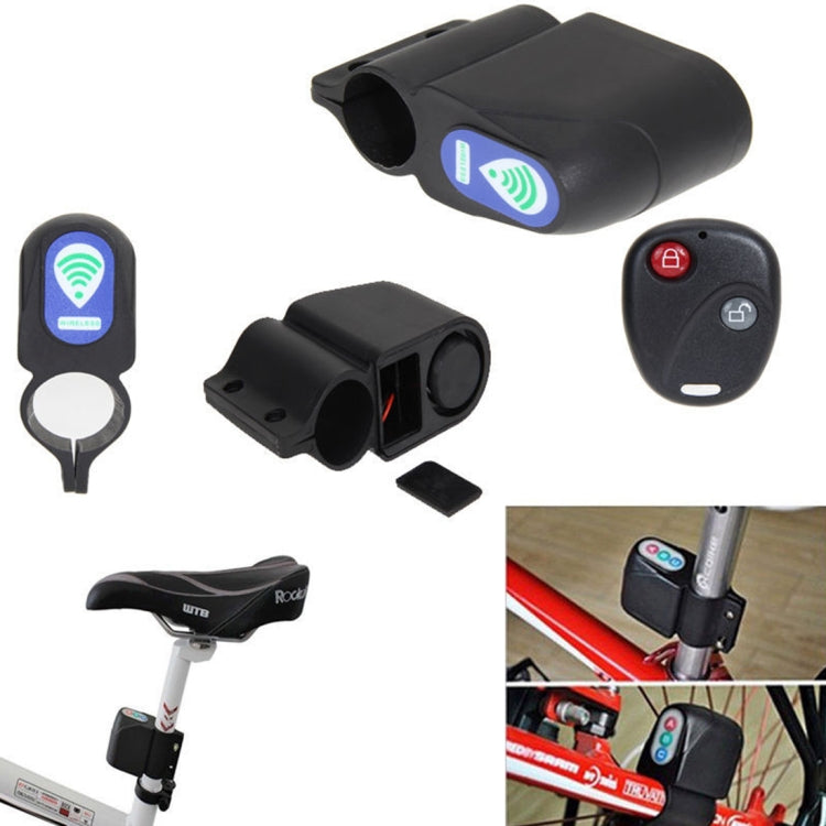 Allarme di sicurezza wireless universale per bicicletta con telecomando