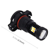 2 pezzi super luminosi PSX24W DC 12V 5W 350LM fendinebbia per auto con 16 lampadine a LED SMD-3030, luce bianca + gialla, PSX24W