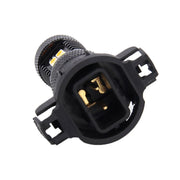 2 pezzi super luminosi PSX24W DC 12V 5W 350LM fendinebbia per auto con 16 lampadine a LED SMD-3030, luce bianca + gialla, PSX24W