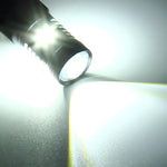 2 pezzi super luminosi PSX24W DC 12V 5W 350LM fendinebbia per auto con 16 lampadine a LED SMD-3030, luce bianca + gialla, PSX24W