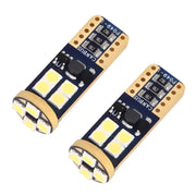 2 PZ T10/W5W/194/501 4W 280LM 6000K 12 SMD-2835 Lampadine LED Lampada da lettura per auto Luce d'ingombro con decodificatore, DC 12V, 2 PCS T10/W5W/194/501