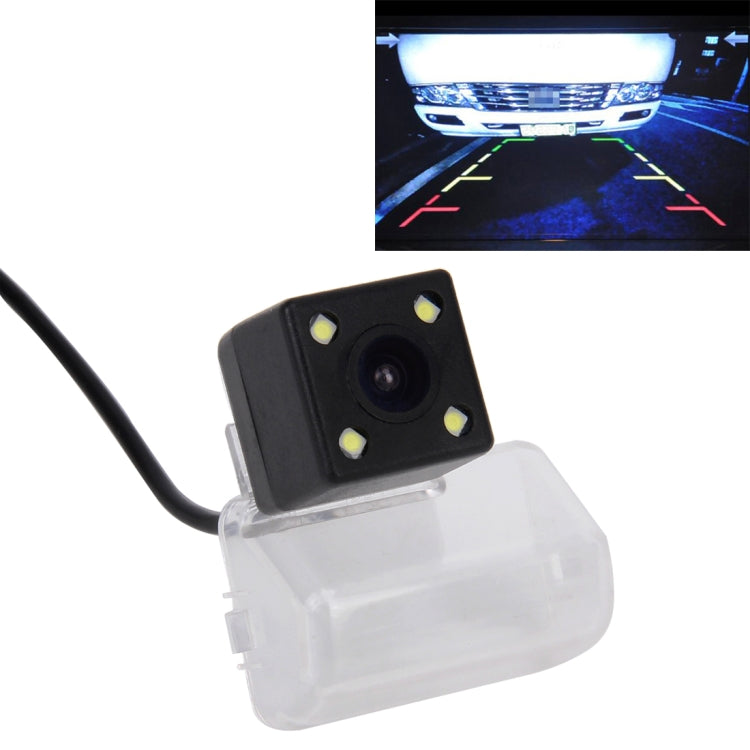 656×492 Pixel Effettivi NTSC 60HZ CMOS II Telecamera di backup per auto impermeabile con 4 lampade a LED per la versione 2005-2013 Mazda 6, Mazda 6