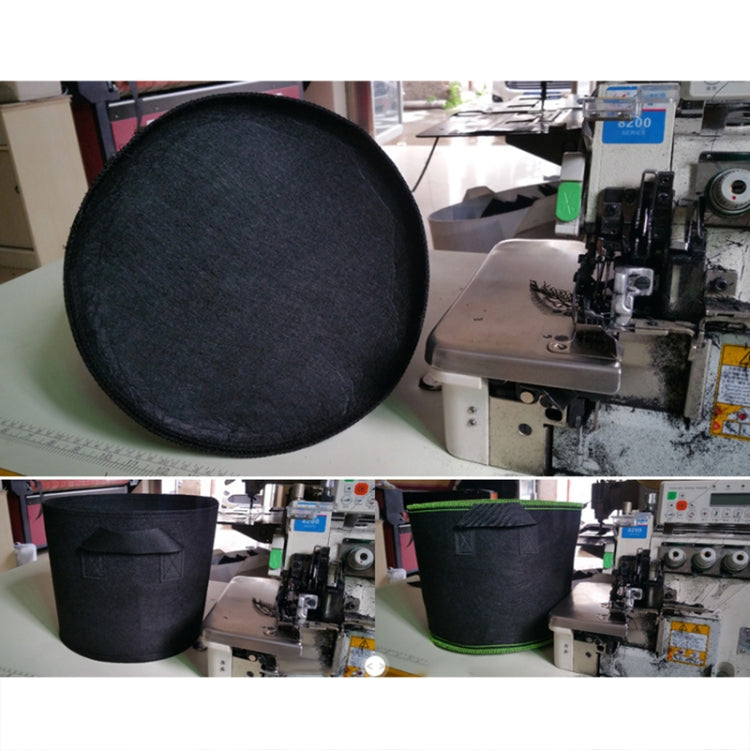 Contenitore per vaso in tessuto non tessuto addensato per coltivazione di piante da 5 galloni con manico, 5 Gallon