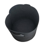 Contenitore per vaso in tessuto non tessuto addensato per coltivazione di piante da 15 galloni con manico, 15 Gallon