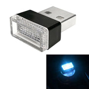 Lampada decorativa per illuminazione di emergenza a LED USB per auto universale per PC, Ice Blue, Blue Light, Pink Light, Green Light, Red Light, White Light, Yellow Light