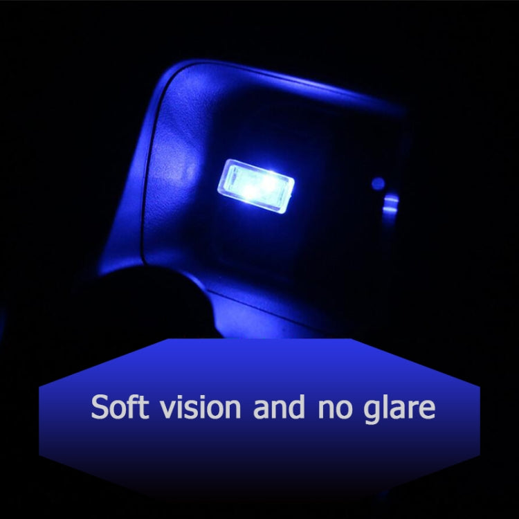 Lampada decorativa per illuminazione di emergenza a LED USB per auto universale per PC, Ice Blue, Blue Light, Pink Light, Green Light, Red Light, White Light, Yellow Light