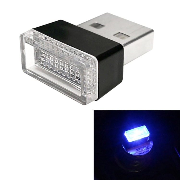 Lampada decorativa per illuminazione di emergenza a LED USB per auto universale per PC, Ice Blue, Blue Light, Pink Light, Green Light, Red Light, White Light, Yellow Light