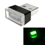 Lampada decorativa per illuminazione di emergenza a LED USB per auto universale per PC, Ice Blue, Blue Light, Pink Light, Green Light, Red Light, White Light, Yellow Light