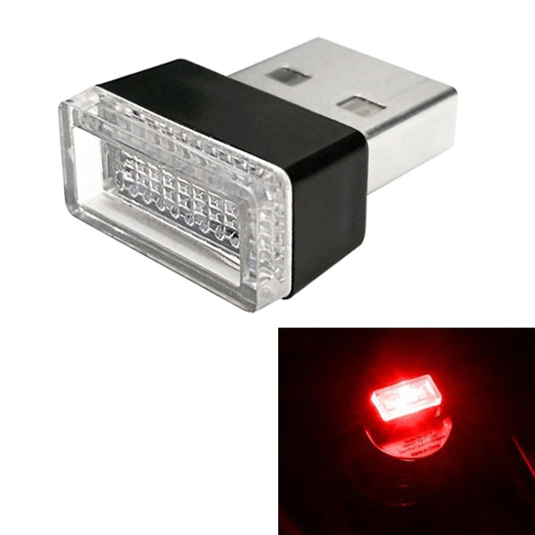 Lampada decorativa per illuminazione di emergenza a LED USB per auto universale per PC, Ice Blue, Blue Light, Pink Light, Green Light, Red Light, White Light, Yellow Light
