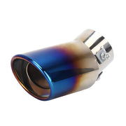 Tubo di punta del silenziatore di scarico curvo in acciaio inossidabile per styling auto universale, Curved