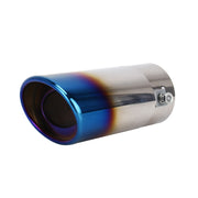 Tubo di punta del silenziatore di scarico dritto in acciaio inossidabile per styling auto universale, Straight