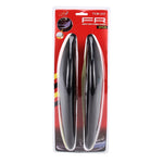 TCM-237 2 PZ Protezione paraurti barra adesiva anti-collisione in plastica universale per carrozzeria, TCM-237 Anti-collision Sticker