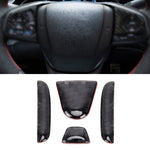 Adesivo per decalcomanie con logo H per volante 4 in 1 per Honda Civic 10a generazione, H Logo Trim