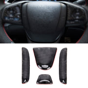 Adesivo per decalcomanie con logo H per volante 4 in 1 per Honda Civic 10a generazione, H Logo Trim