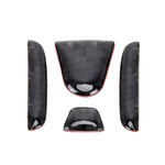 Adesivo per decalcomanie con logo H per volante 4 in 1 per Honda Civic 10a generazione, H Logo Trim