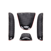 Adesivo per decalcomanie con logo H per volante 4 in 1 per Honda Civic 10a generazione, H Logo Trim