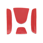 Adesivo per decalcomanie con logo H per volante 4 in 1 per Honda Civic 10a generazione, H Logo Trim
