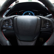 Adesivo per decalcomanie con logo H per volante 4 in 1 per Honda Civic 10a generazione, H Logo Trim