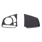 Adesivo fai da te interno per rivestimento dei pulsanti del volante in fibra di carbonio 2 in 1 per Honda Civic 10th Gen (generale), Button Trim