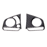 Adesivo fai da te interno per rivestimento dei pulsanti del volante in fibra di carbonio 2 in 1 per Honda Civic di decima generazione (Deluxe), Wheel Button Trim