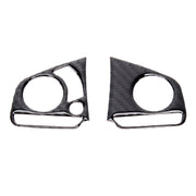 Adesivo fai da te interno per rivestimento dei pulsanti del volante in fibra di carbonio 2 in 1 per Honda Civic di decima generazione (Deluxe), Wheel Button Trim