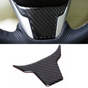 Adesivo decorativo fai da te per interni in fibra di carbonio per rivestimento del volante in fibra di carbonio per Honda Civic 10a generazione, Steering Wheel