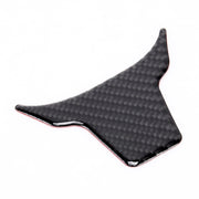 Adesivo decorativo fai da te per interni in fibra di carbonio per rivestimento del volante in fibra di carbonio per Honda Civic 10a generazione, Steering Wheel
