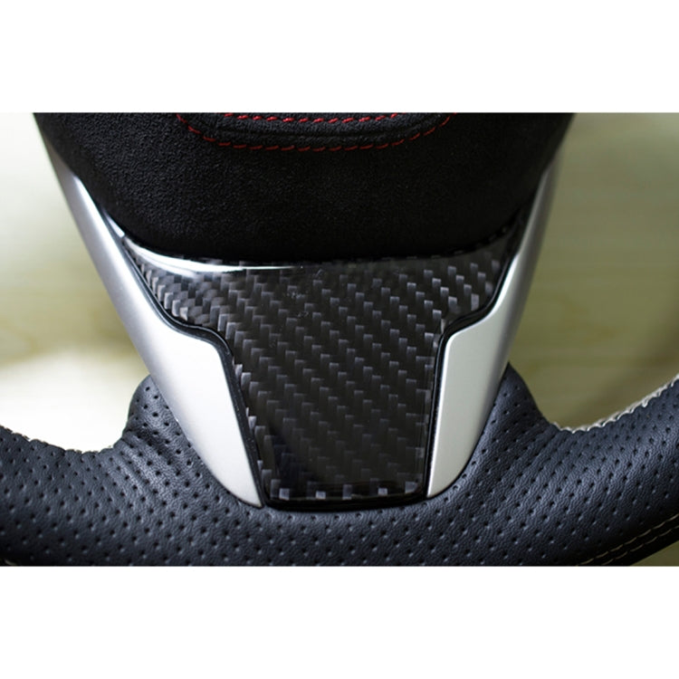 Adesivo decorativo fai da te per interni in fibra di carbonio per rivestimento del volante in fibra di carbonio per Honda Civic 10a generazione, Steering Wheel
