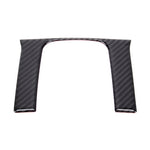 Adesivo decorativo per rivestimento della manopola del pannello del cambio fai-da-te in fibra di carbonio 3D per Honda Civic 10th Gen, Shift Gear Sticker