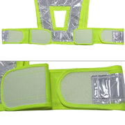 Gilet riflettente fluorescente Scuola guida Edilizia Gilet riflettente di avvertimento per la sicurezza stradale, Vest 2