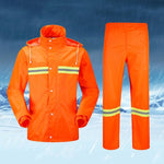 Impermeabili riflettenti divisi per adulti Pantaloni antipioggia Detergenti Abbigliamento impermeabile Assicurazione del lavoro Tute igienico-sanitarie di sicurezza, Size: M