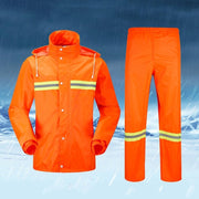 Impermeabili riflettenti divisi per adulti Pantaloni antipioggia Detergenti Abbigliamento impermeabile Assicurazione del lavoro Tute igienico-sanitarie di sicurezza, Size: M