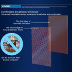 Impermeabili riflettenti divisi per adulti Pantaloni antipioggia Detergenti Abbigliamento impermeabile Assicurazione del lavoro Tute igienico-sanitarie di sicurezza, Size: M