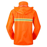 Impermeabili riflettenti divisi per adulti Pantaloni antipioggia Detergenti Abbigliamento impermeabile Assicurazione del lavoro Tute igienico-sanitarie di sicurezza, Size: M