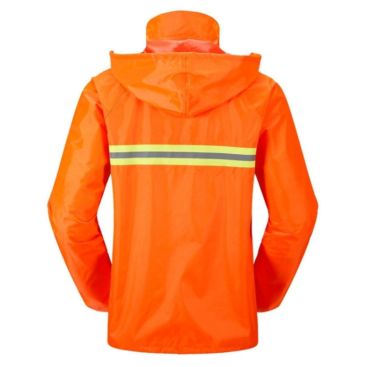 Impermeabili riflettenti divisi per adulti Pantaloni antipioggia Detergenti Abbigliamento impermeabile Assicurazione del lavoro Tute igienico-sanitarie di sicurezza, Size: M