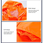 Impermeabili riflettenti divisi per adulti Pantaloni antipioggia Detergenti Abbigliamento impermeabile Assicurazione del lavoro Tute igienico-sanitarie di sicurezza, Size: M
