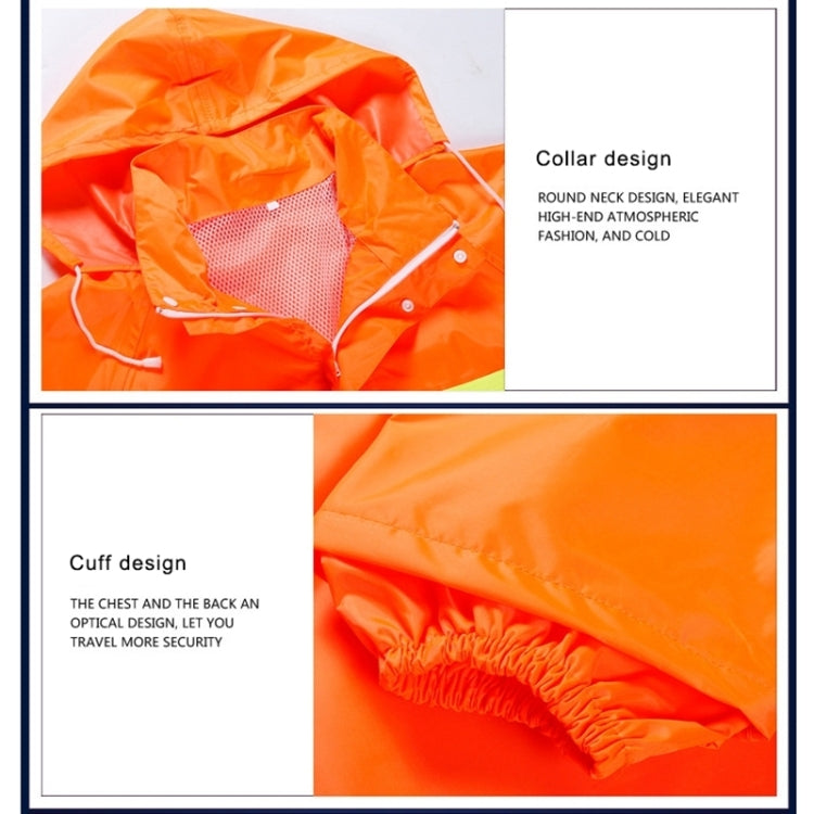 Impermeabili riflettenti divisi per adulti Pantaloni antipioggia Detergenti Abbigliamento impermeabile Assicurazione del lavoro Tute igienico-sanitarie di sicurezza, Size: M